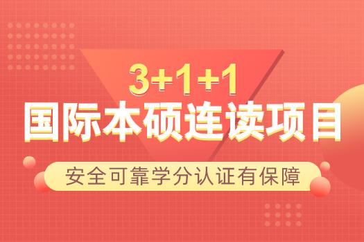 3+1+1国际本硕连读项目